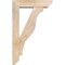 Ekena Millwork Funston Slat Smooth Bracket w/ Offset Brace, Douglas Fir, 5 1/2"W x 20"D x 32"H BKT0604X20X32FST06SDF - alternate 2